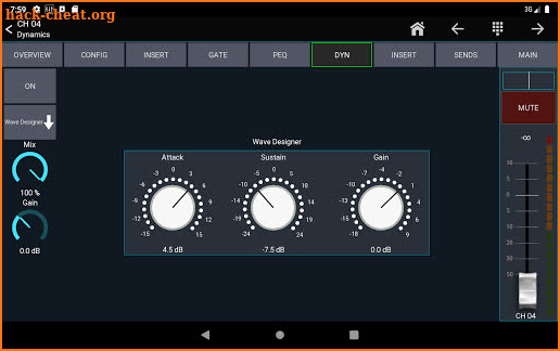 Mixing Station Wing Pro screenshot