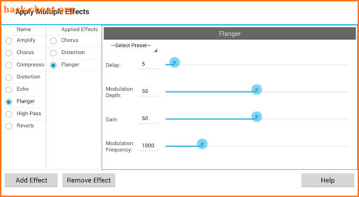 MixPad Multitrack Mixer Free screenshot