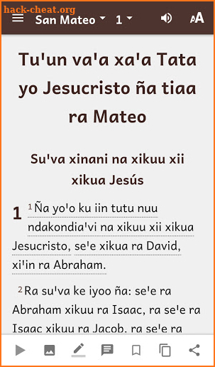 Mixtec Metlatónoc (Santa Biblia) screenshot