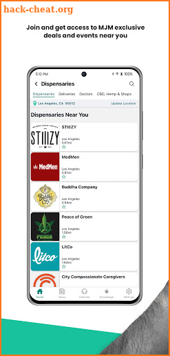 MJM: Locate CBD, Cannabis & Marijuana businesses screenshot