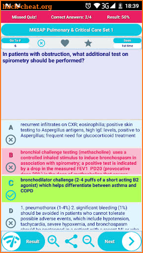 MKSAP Medical Knowledge Self-Assessment Program screenshot