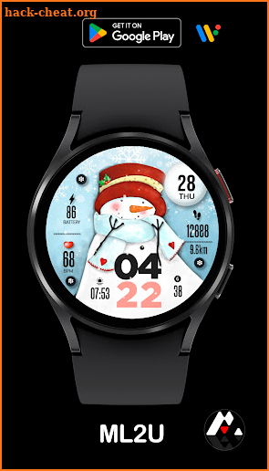 ML2U 141 Watch Face screenshot