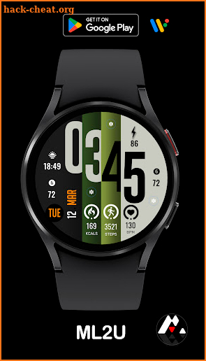 ML2U 147 Watch Face screenshot