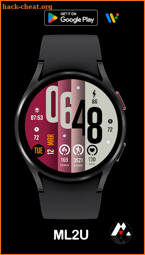 ML2U 147 Watch Face screenshot