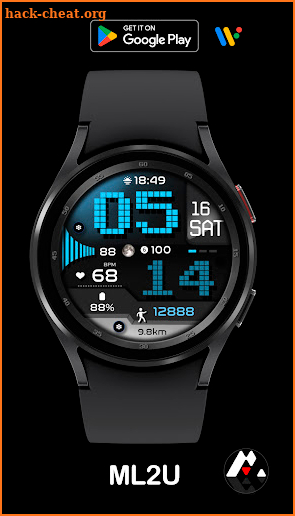 ML2U 149 Watch Face screenshot