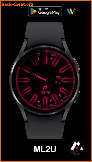 ML2U 153 Watch Face screenshot