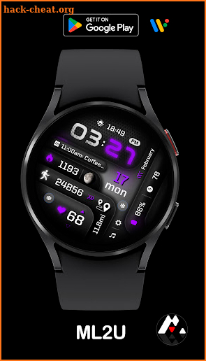 ML2U 178 Watch Face screenshot