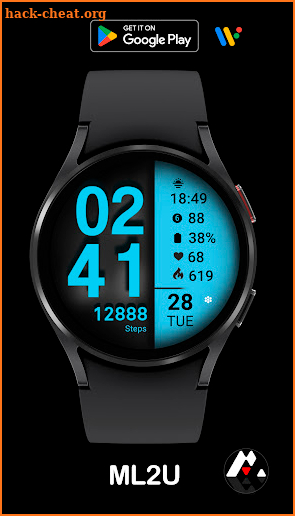 ML2U 182 Watch Face screenshot