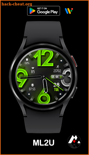 ML2U 183 Watch Face screenshot