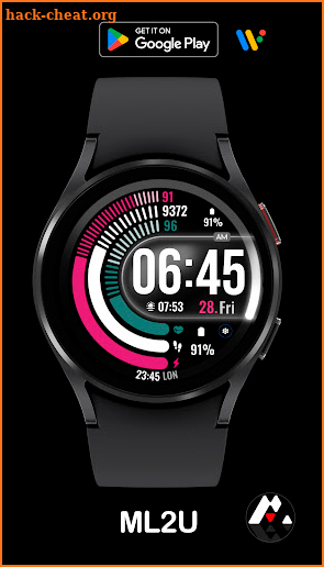 ML2U 184 Watch Face screenshot