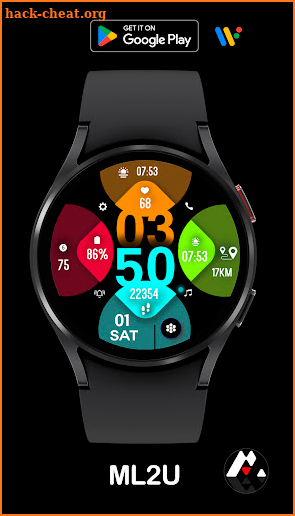 ML2U 188 Watch Face screenshot