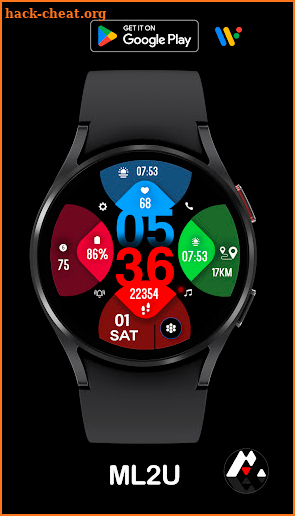 ML2U 188 Watch Face screenshot