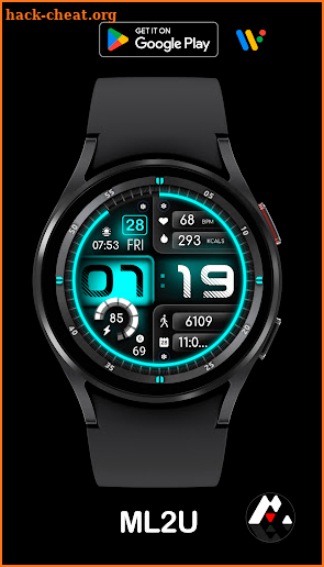 ML2U 214 Watch Face screenshot