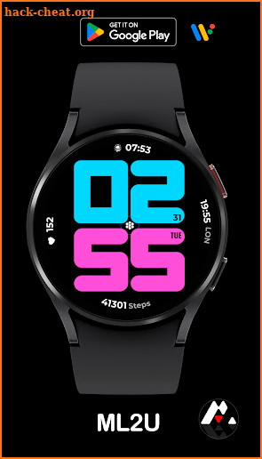 ML2U 405 Watch Face screenshot