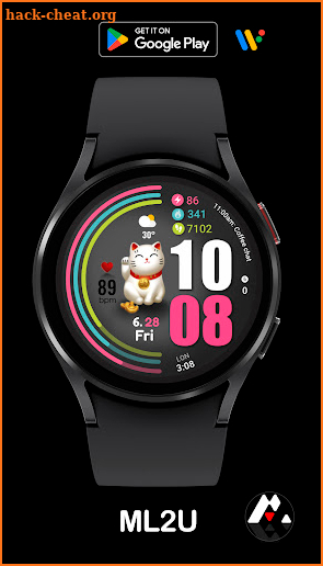 ML2U 41 Watch Face screenshot