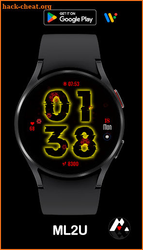 ML2U 513 Watch Face screenshot