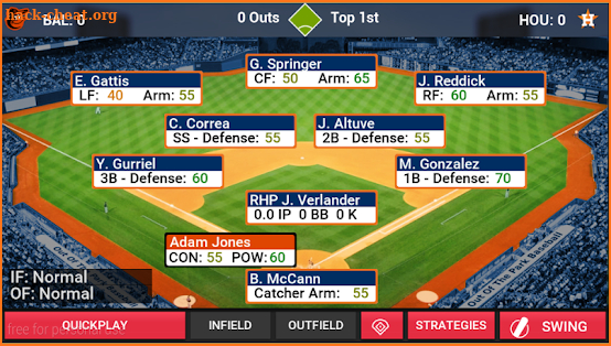 MLB Manager 2018 screenshot