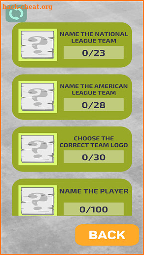 MLB Quiz Game screenshot