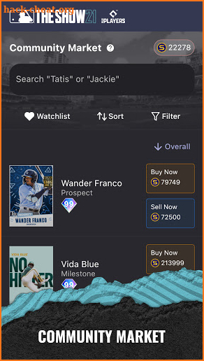 MLB The Show 21 Companion App screenshot