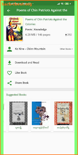 MM Bookshelf - Myanmar ebook and daily news screenshot