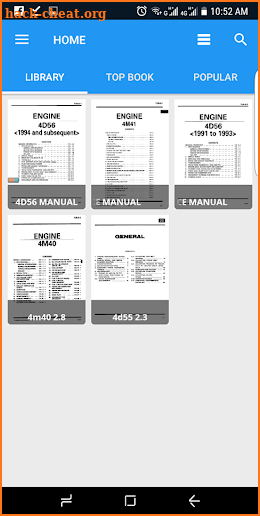 MM SERVICE MANUALS screenshot