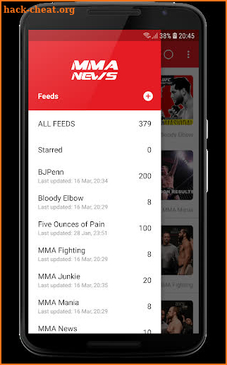 MMA News Pro screenshot