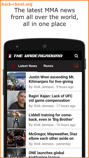 MMA Underground screenshot