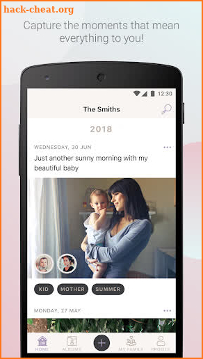 Mmme Family Memory Album screenshot