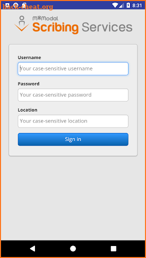 M*Modal Fluency For Scribing screenshot