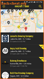 mncraft.beer: Minnesota Craft Brewery Tracker screenshot