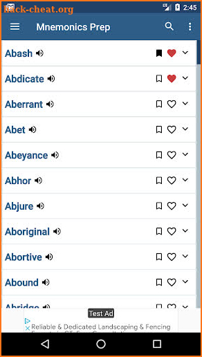 Mnemonics Prep for the GRE® Exam screenshot