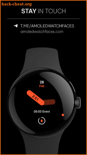 MNML Analog: Watch face screenshot