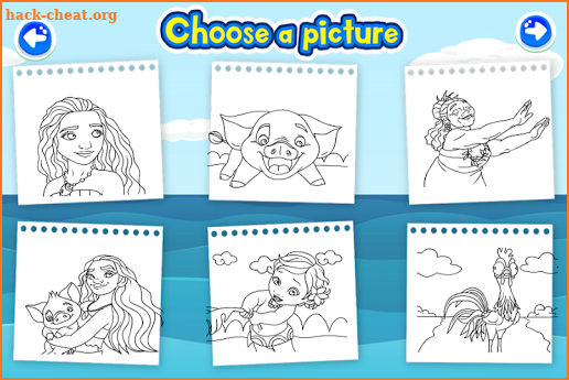 Moana Coloring Book screenshot