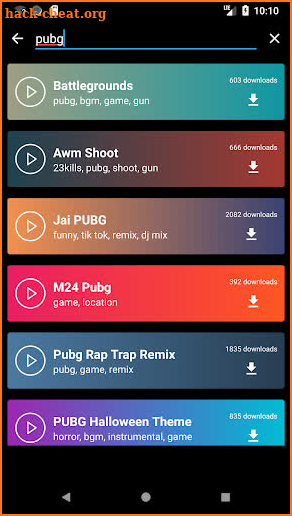 MobCup Ringtones screenshot