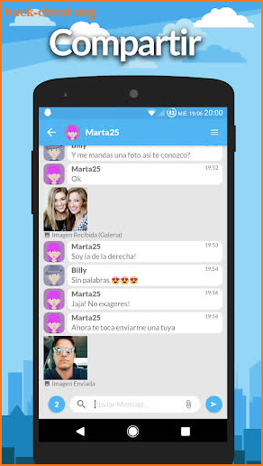 Mobichat screenshot