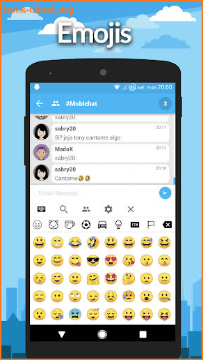 Mobichat screenshot