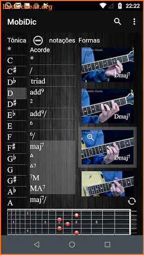 MobiDic Guitar Chords screenshot