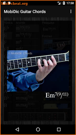 MobiDic Guitar Chords screenshot