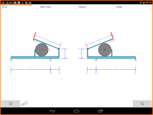 MobilCAD 2d Pro screenshot