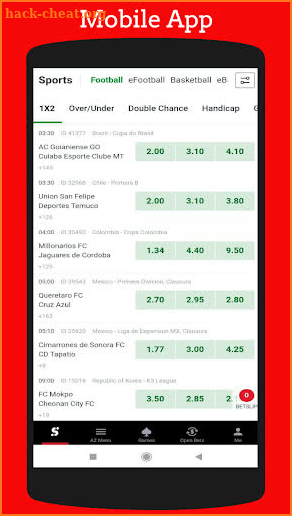 Mobile App for Sportybet screenshot