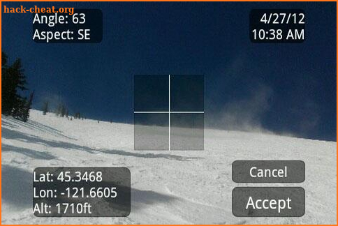 Mobile Avalanche Safety Tools screenshot