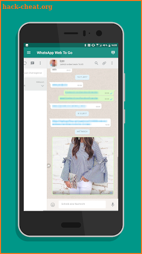 Mobile Client for WhatsApp Web (no ads) screenshot