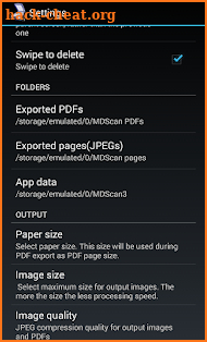 Mobile Doc Scanner (MDScan) + OCR screenshot