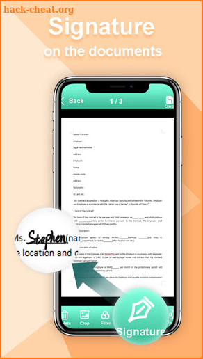 Mobile Doc Scanner - PDF Scanner, OCR Text Scanner screenshot