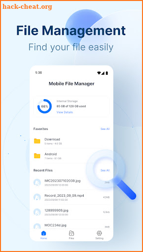 Mobile File Manager screenshot