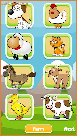 Mobile game for babies screenshot