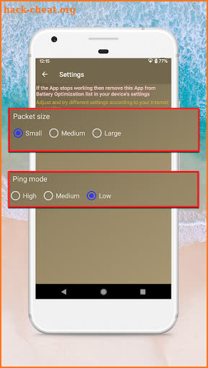 Mobile Gaming Ping : Anti Lag Tool for all Games screenshot