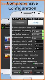 Mobile Golf Tempo Training Aid screenshot