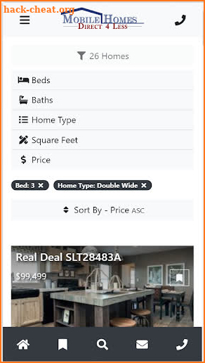 Mobile Homes Direct 4 Less screenshot