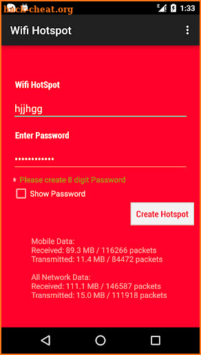 Mobile Hotspot Router screenshot